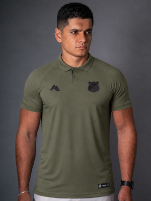 Camiseta Polo Montez Hillside Deportivo Cali Verde Oscuro