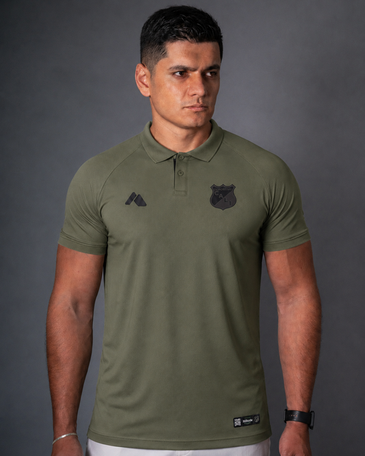 Camiseta Polo Montez Hillside Deportivo Cali Verde Oscuro