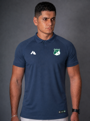 Camiseta Polo Montez Hillside Deportivo Cali Azul