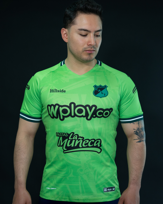 Camiseta Oficial de Arquero Hillside Deportivo Cali Verde